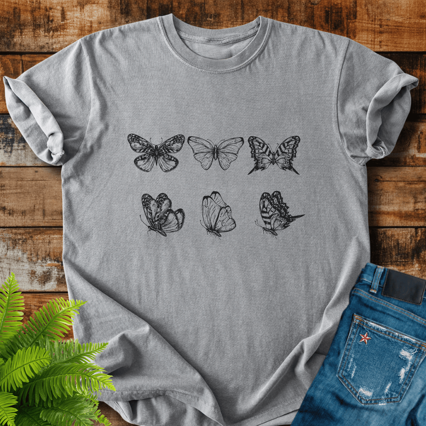Vintage Butterflies T-shirt