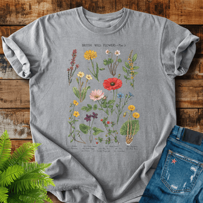 British Wildflowers T-shirt