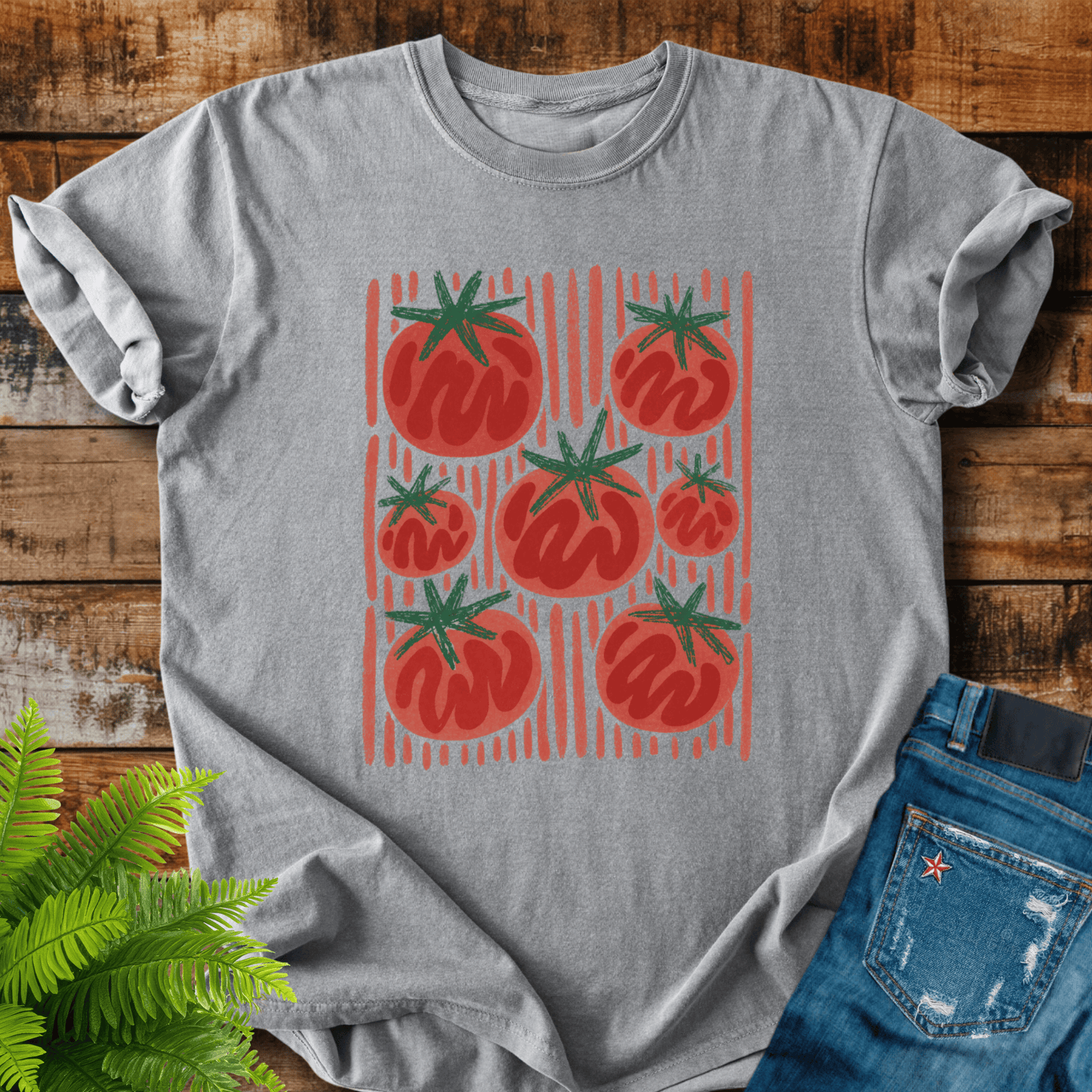 Tomato Pattern T-shirt