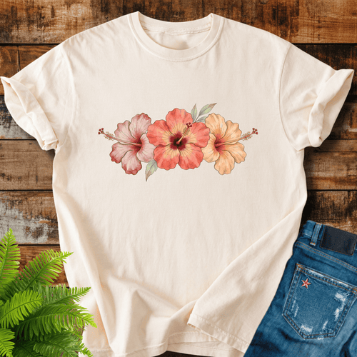Hibiscus Flowers T-shirt
