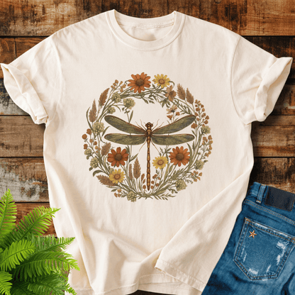 Dragonfly Wreath T-shirt