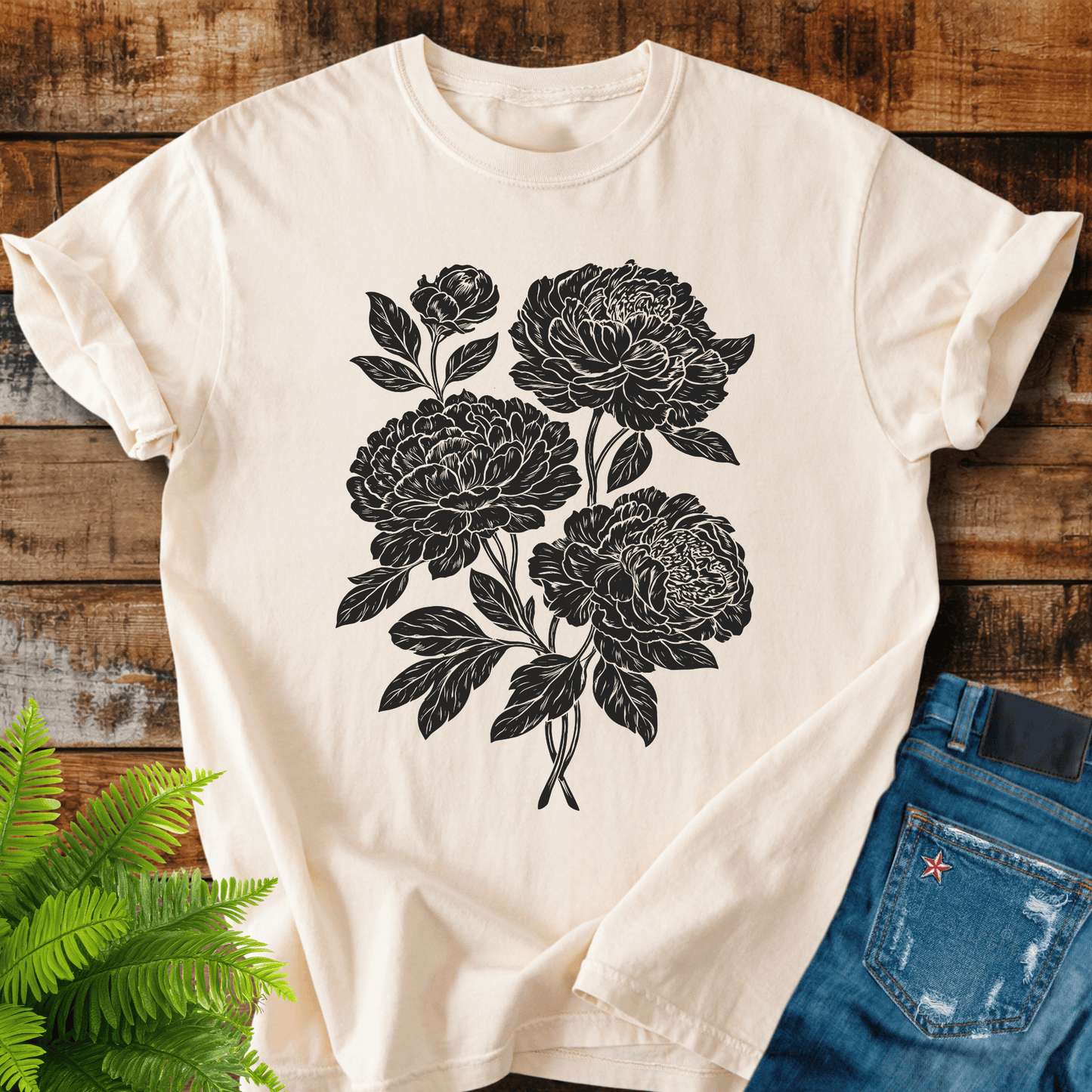 Peony Bouquet T-shirt