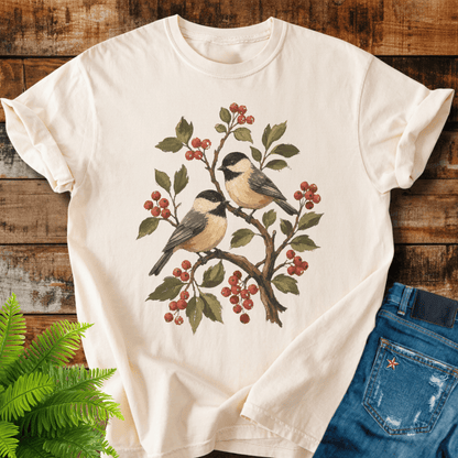 Chickadee Pair T-shirt