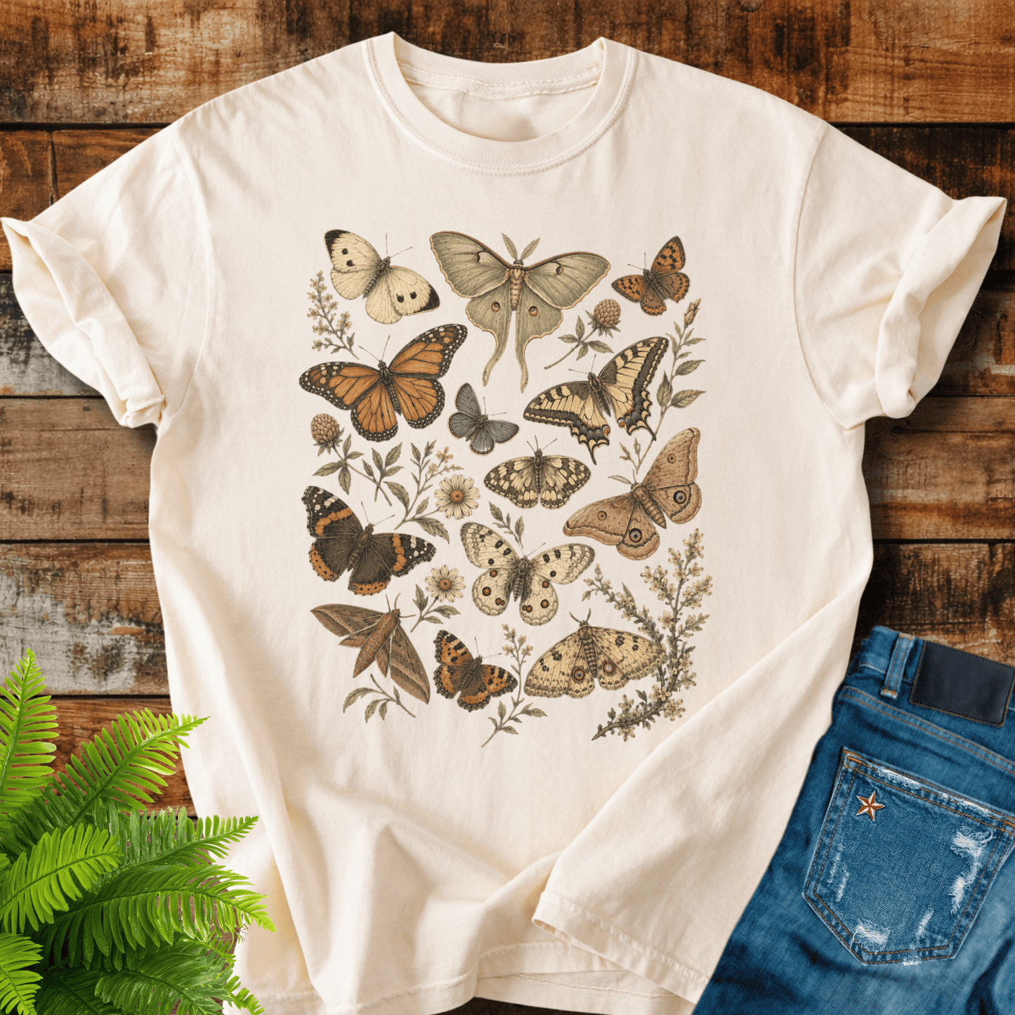 Vintage Butterflies T-shirt