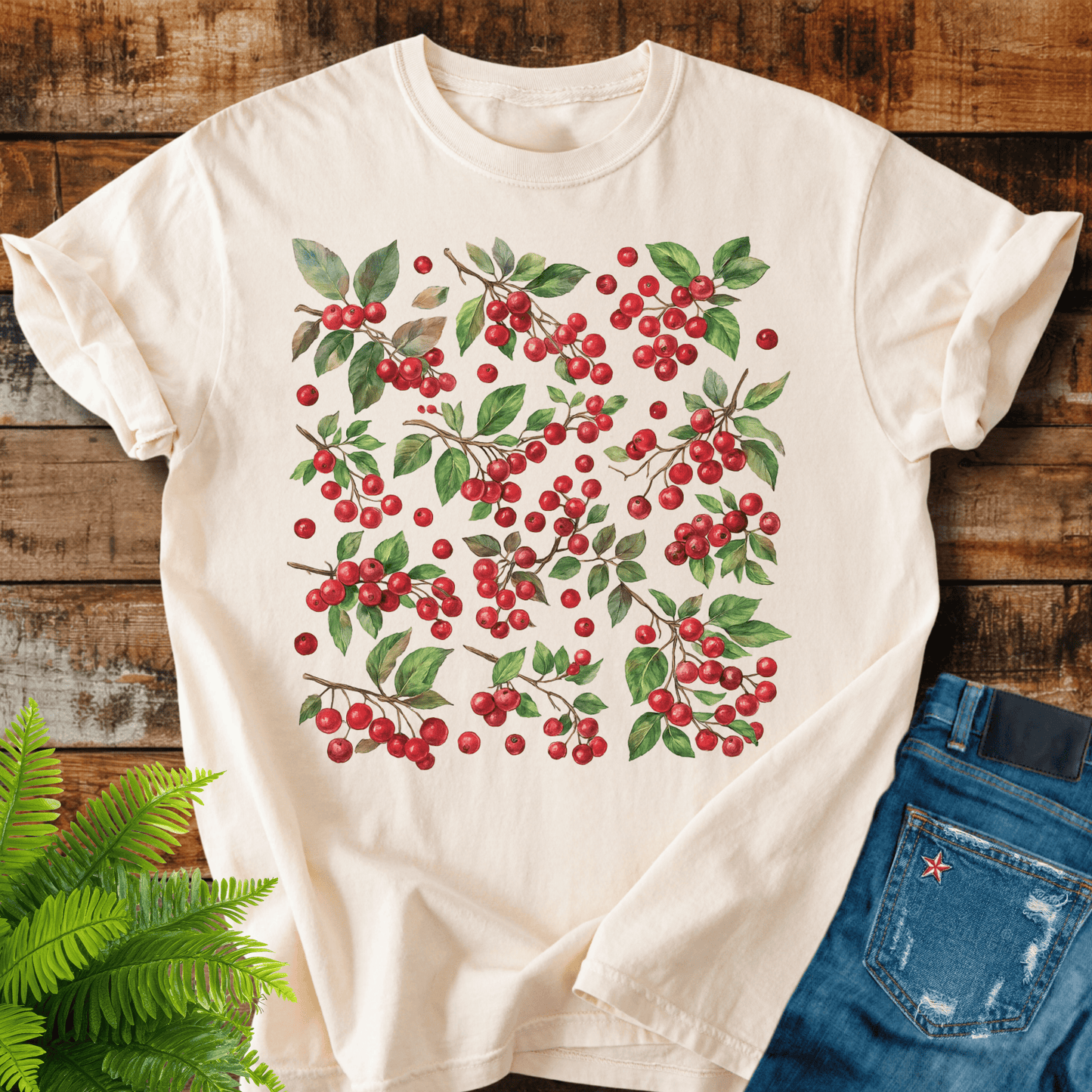Cherry Branches T-shirt