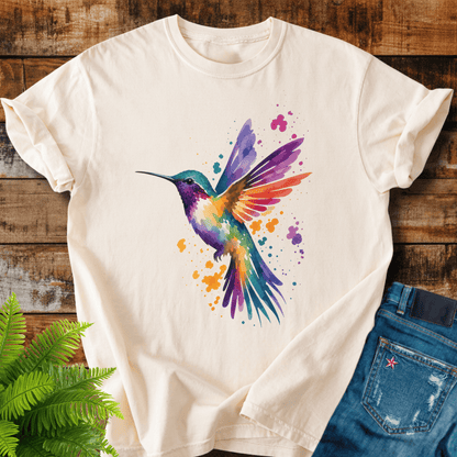 Watercolor Hummingbird T-shirt