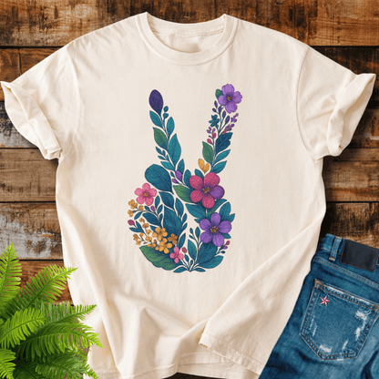 Floral Peace T-shirt