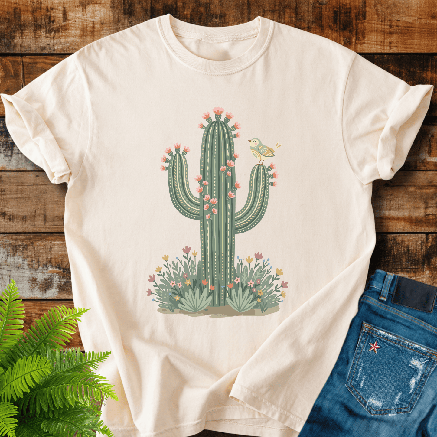 Cactus Bird T-shirt