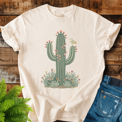 Cactus Bird T-shirt