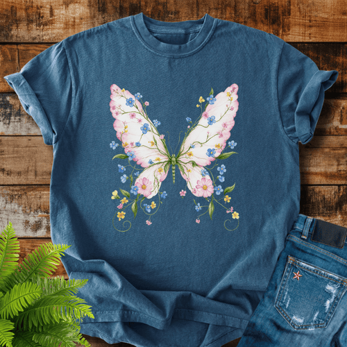 Floral Butterfly T-shirt