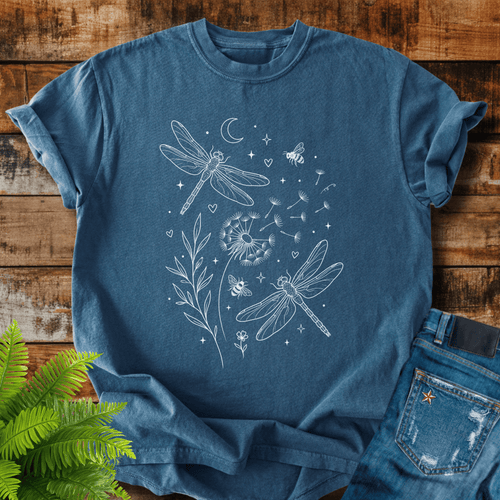 Dragonfly Dandelion T-shirt