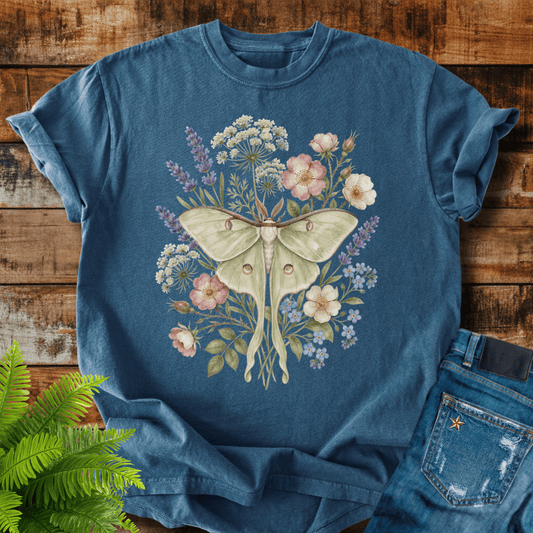 Floral Moth T-shirt