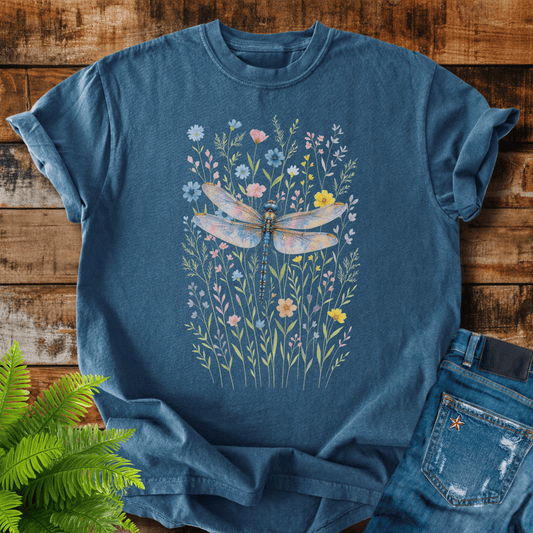 Dragonfly Wildflowers T-shirt