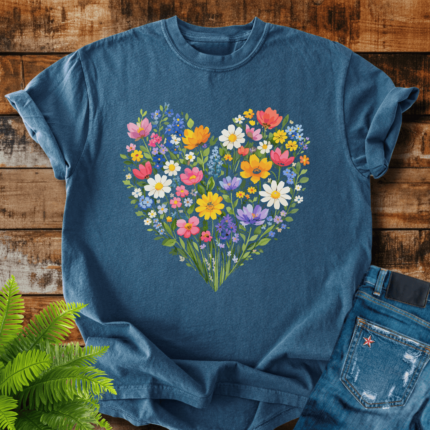 Wildflower Heart T-shirt