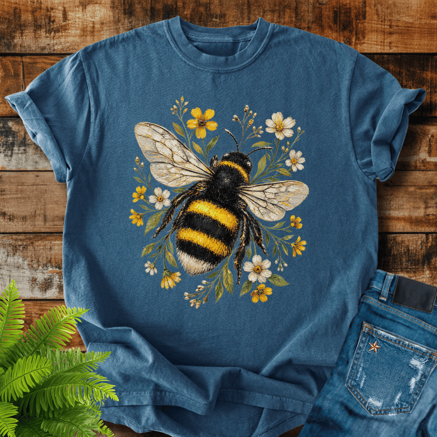 Floral Bumblebee T-shirt