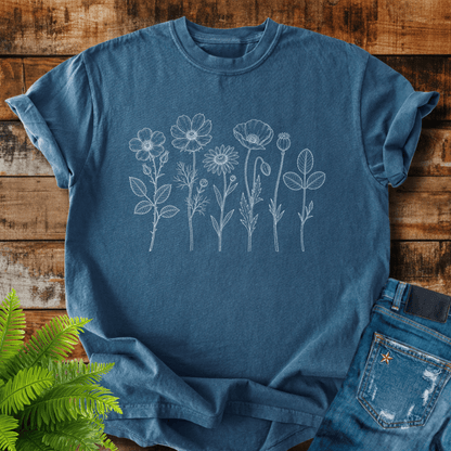 Wildflower Sketch T-shirt