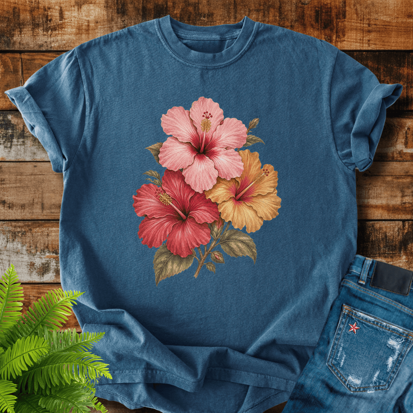 Hibiscus Flowers T-shirt