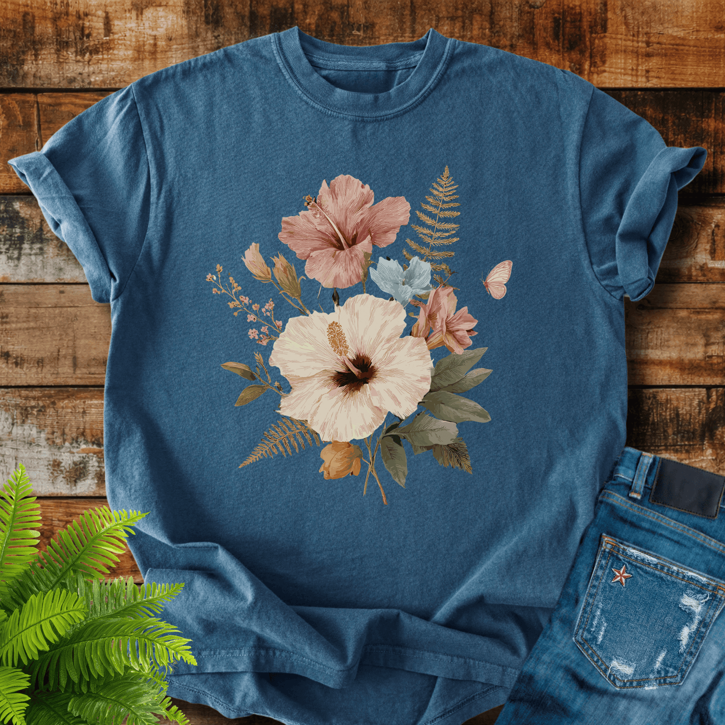 Vintage Floral Bouquet T-shirt