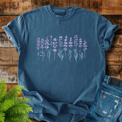 Lavender Flowers T-shirt