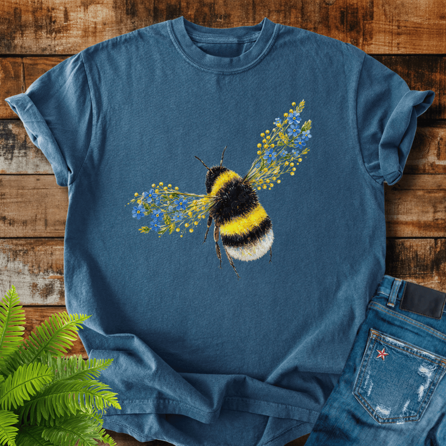 Floral Bumblebee T-shirt