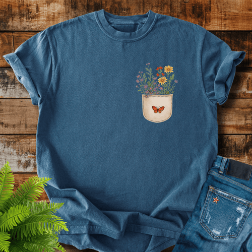 Floral Pocket T-shirt