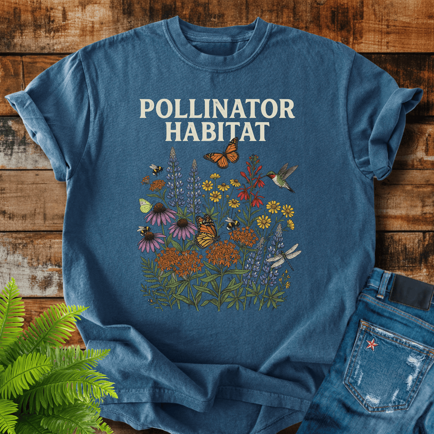 Pollinator Habitat T-shirt