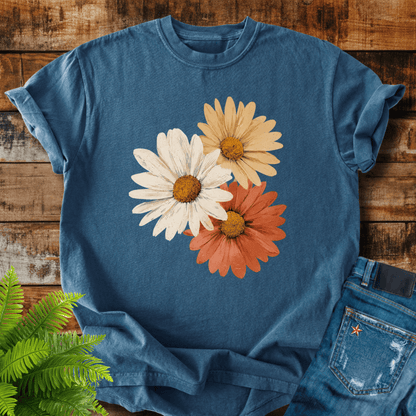 Vintage Daisy Trio T-shirt