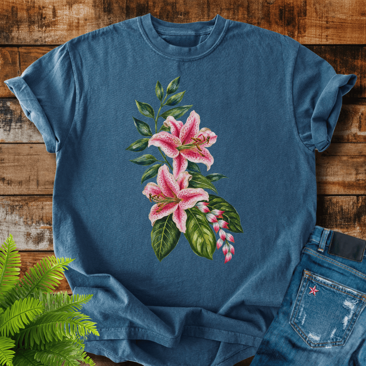 Pink Lily T-shirt
