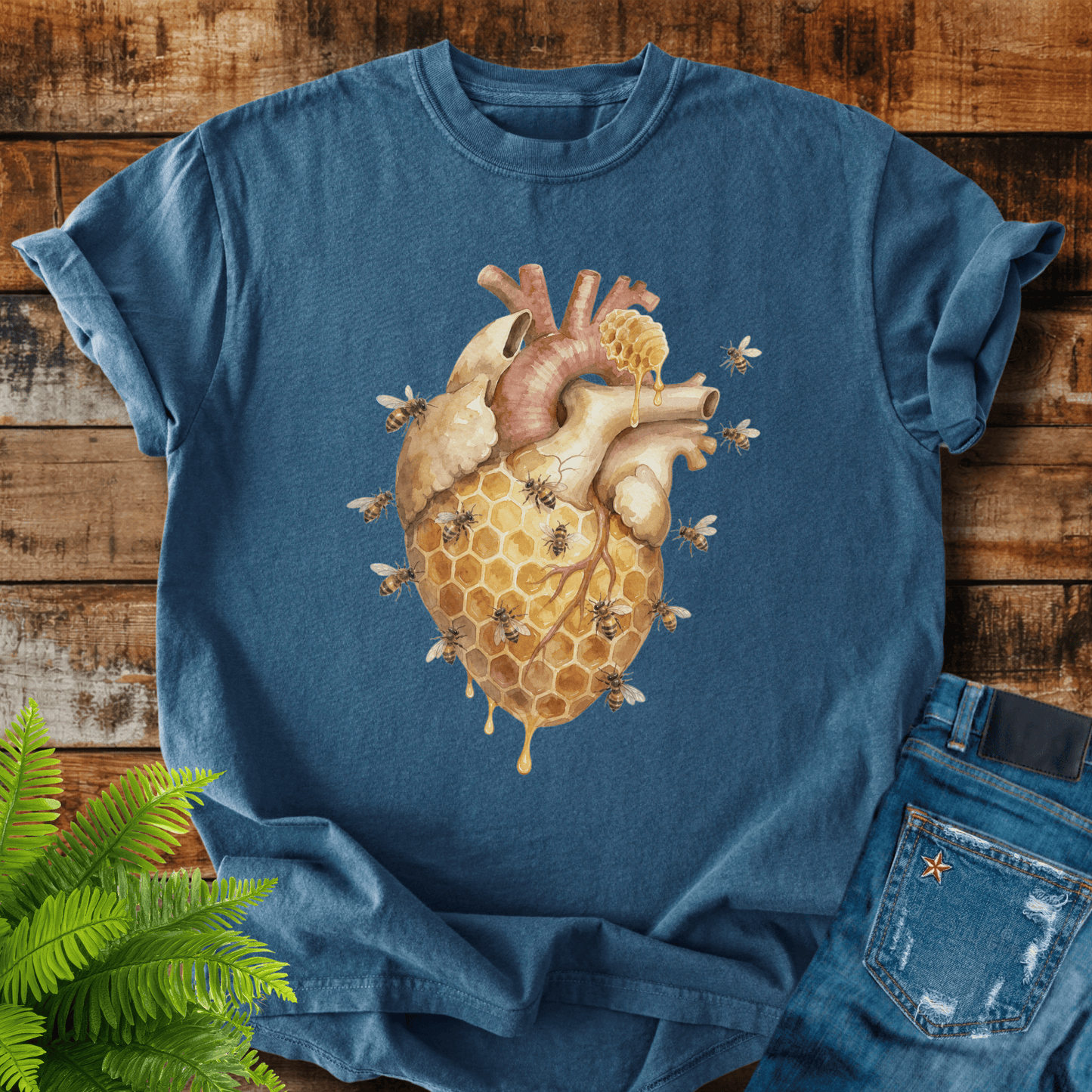 Honeycomb Heart T-shirt