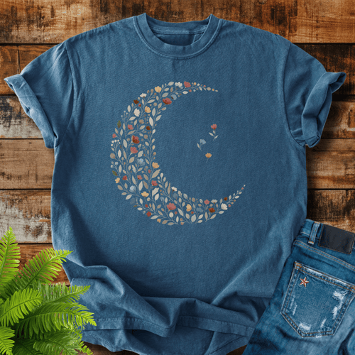 Floral Crescent T-shirt