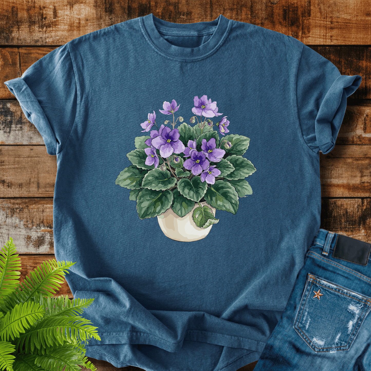 Purple Violets T-shirt