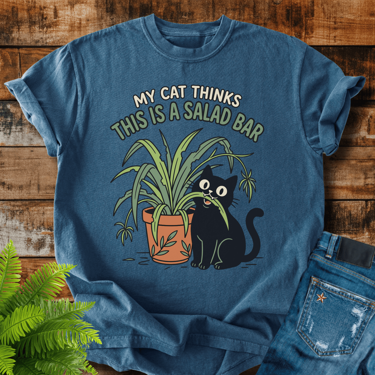 Cat Salad Bar T-shirt