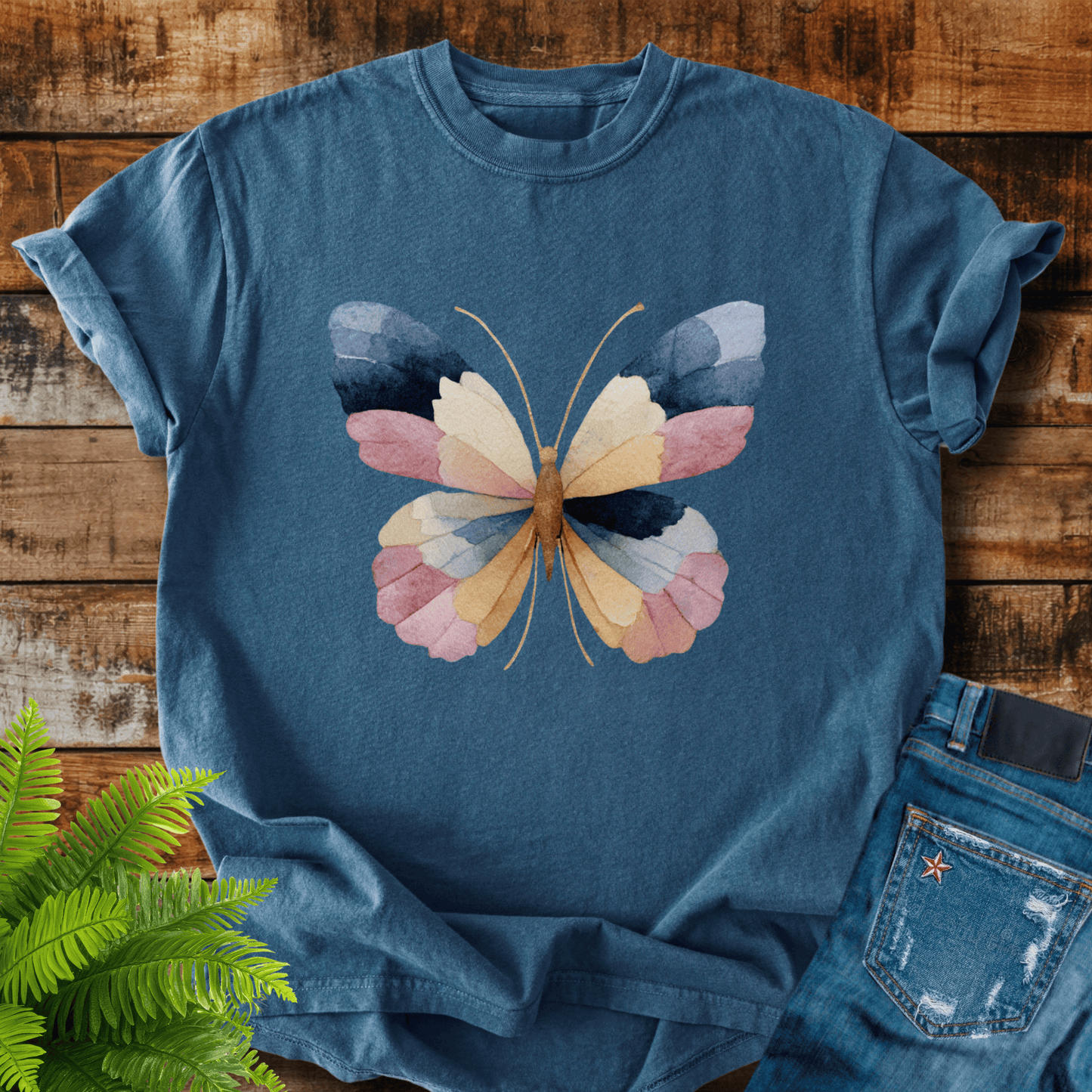 Watercolor Butterfly T-shirt