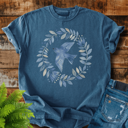 Bluebird Wreath T-shirt