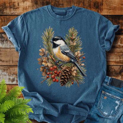 Winter Chickadee T-shirt