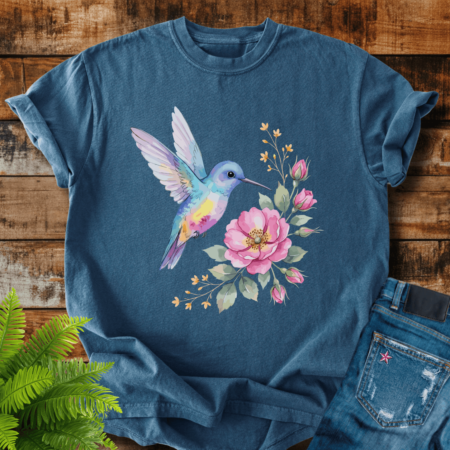 Hummingbird Blossom T-shirt