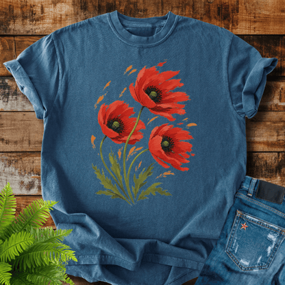 Red Poppies T-shirt