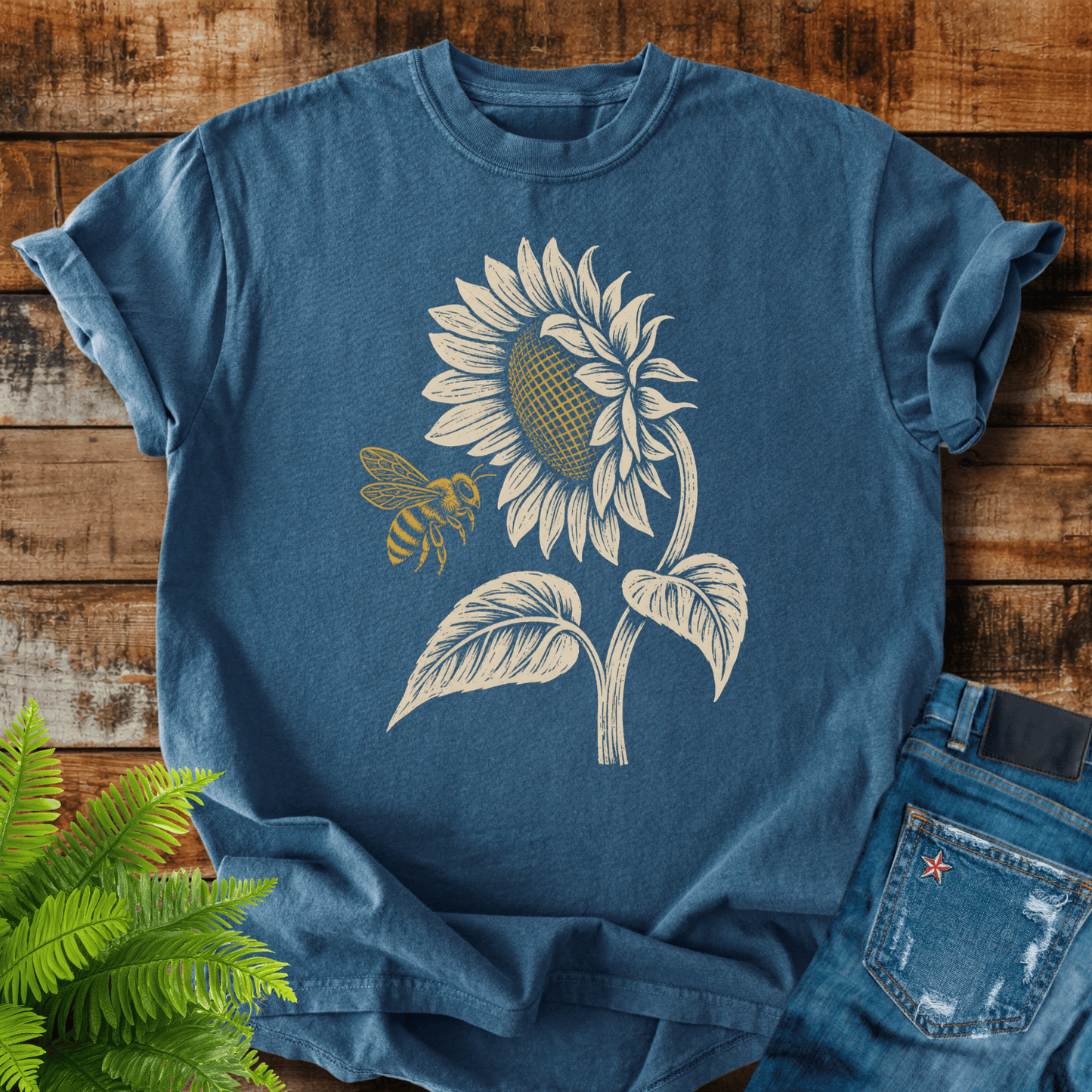 Sunflower Bee T-shirt