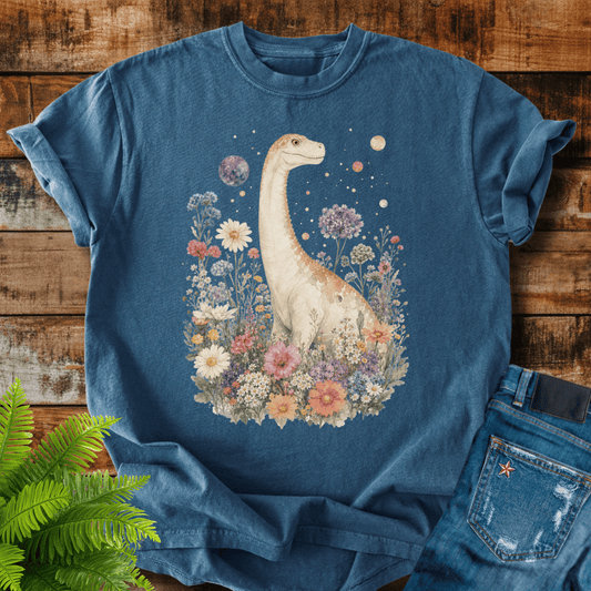 Floral Dinosaur T-shirt