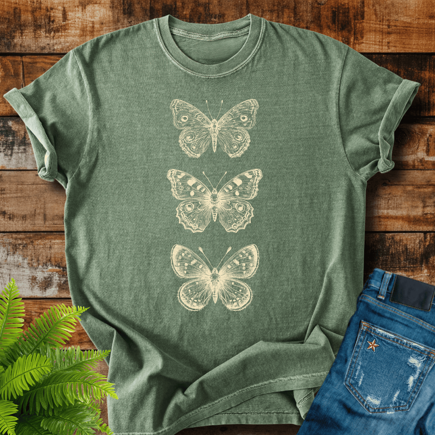 Vintage Butterflies T-shirt