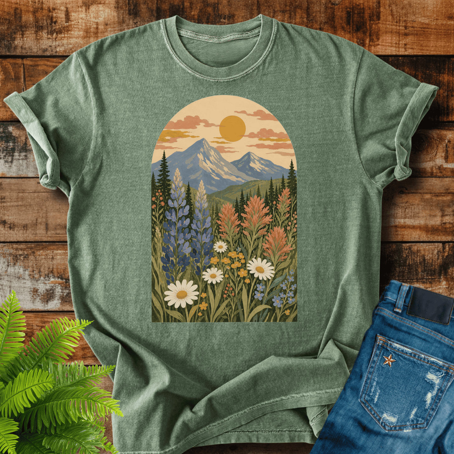 Mountain Wildflowers T-shirt