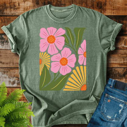 Pink Floral T-shirt