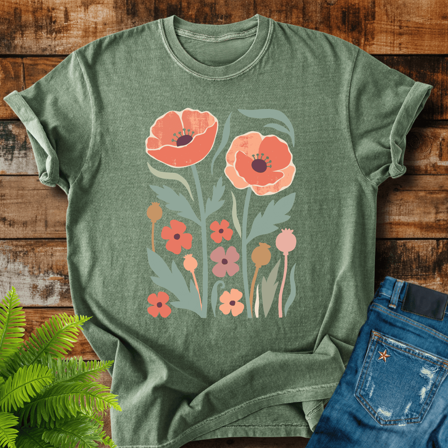 Poppy Flowers T-shirt