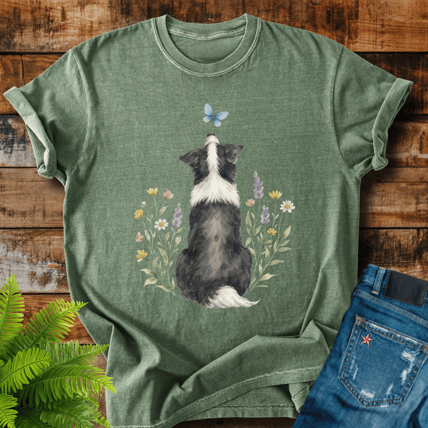 Butterfly Dog T-shirt