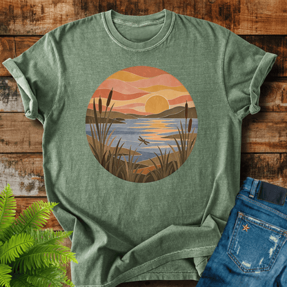 Sunset Lake T-shirt