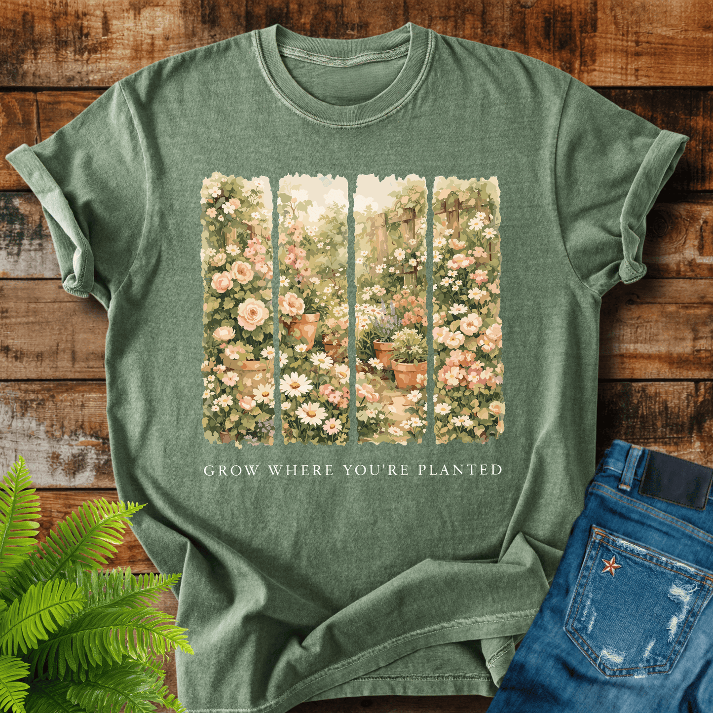 Grow Where Planted T-shirt