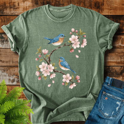 Bluebirds Blossom T-shirt