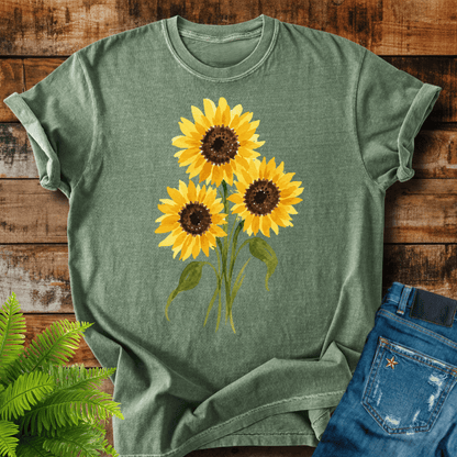 Watercolor Sunflowers T-shirt