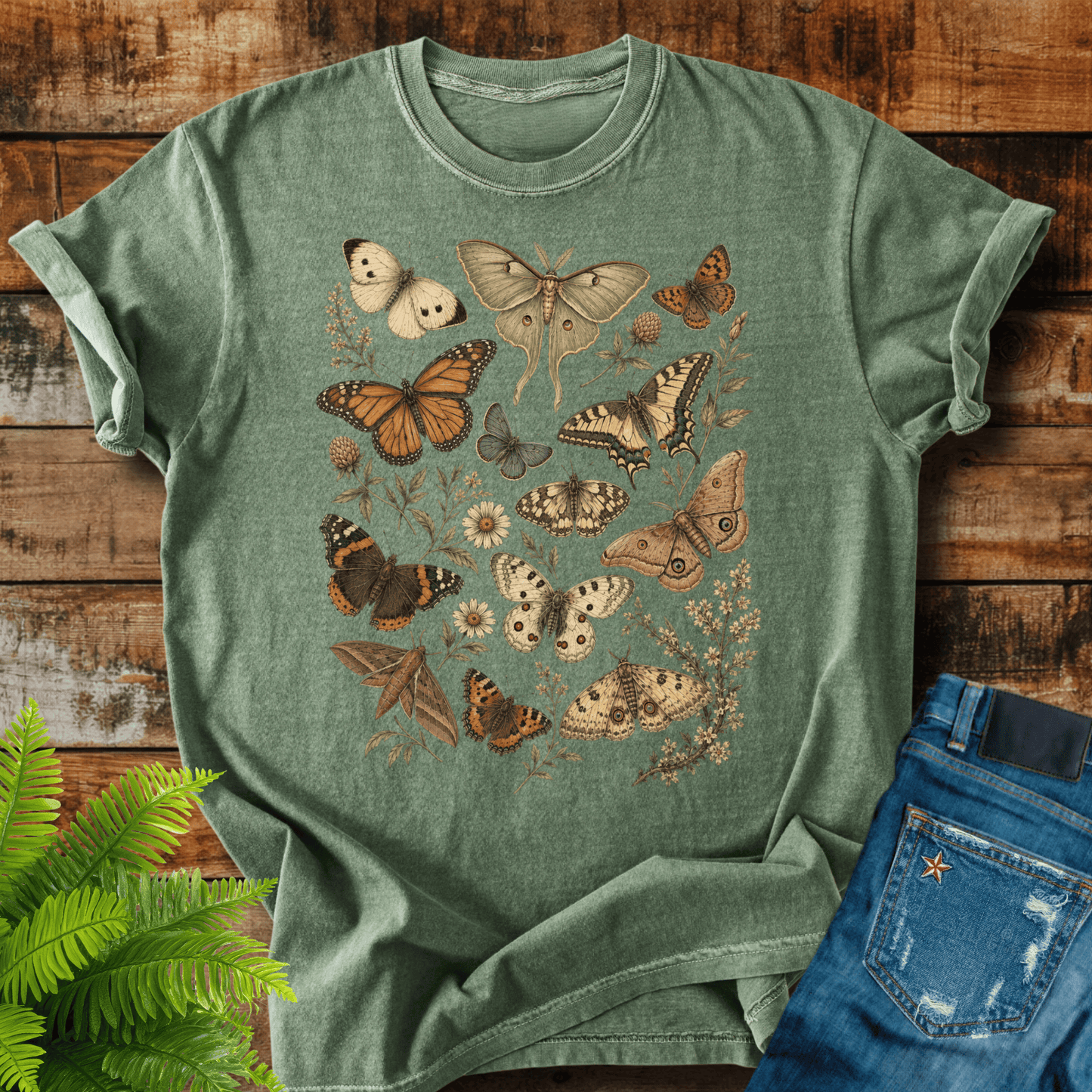 Vintage Butterflies T-shirt