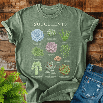 Succulents T-shirt